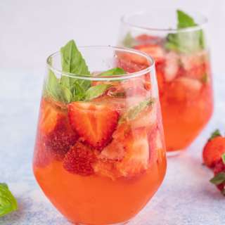 Strawberry Basil Cocktail