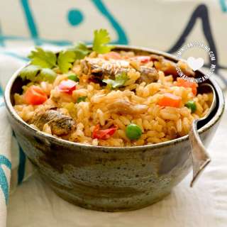 [Recipe]Locrio de Pica-Pica Recipe (Rice and Spicy Sardines)