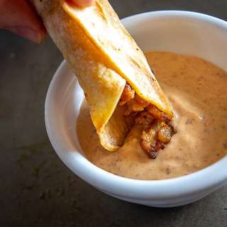 Potato Chorizo Taquitos