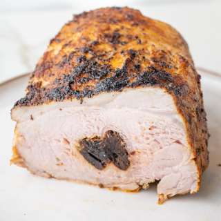 Polish Pork Loin Roast (schab ze śliwką)