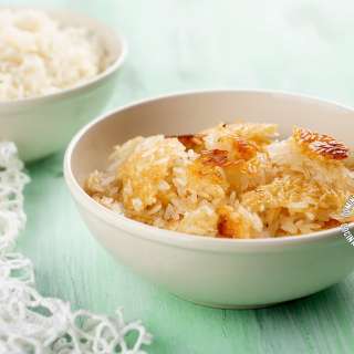 [Recipe + Video] How to Make Concon de Arroz Blanco