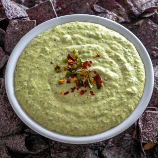 Poblano Queso Dip