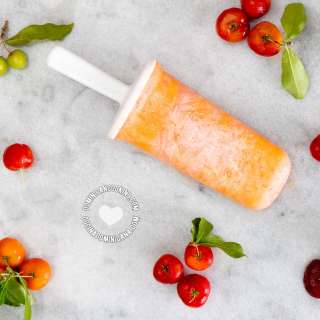 Paleta de Cereza Dominicana [Recipe + Video] Acerola Popsicles