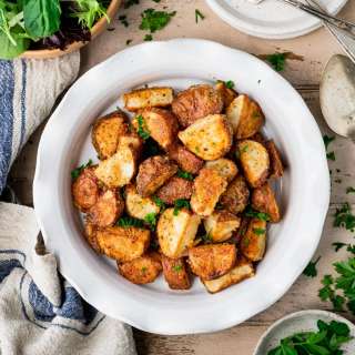 Crispy Parmesan Potatoes