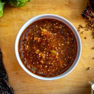 Fiery Pasilla de Oaxaca Salsa