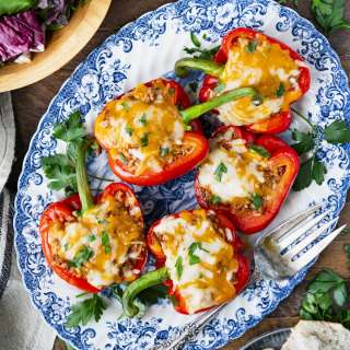 Stuffed Peppers with Rice