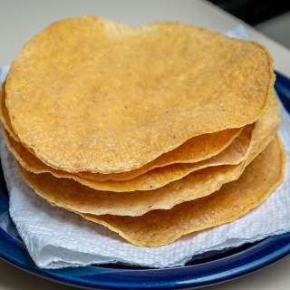 Baked Tostada Shells