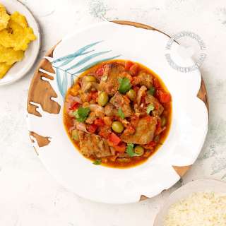 Carne de Cerdo Guisada [Video + Recipe] Stewed Pork