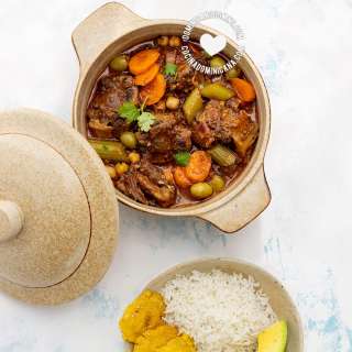 Rabo Encendido or Rabo Guisado [Recipe + Video] Oxtail Stew