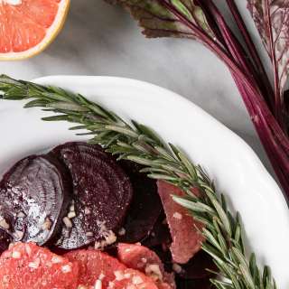 Rosemary Beet and Grapefruit Salad