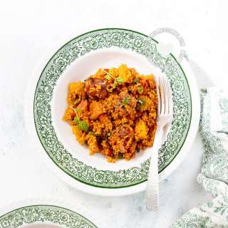 Locrio de Trigo [Recipe + Video] Dominican Bulgur Rice