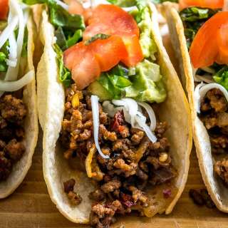 Classic Ground Beef Hardshell Tacos