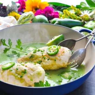 5-Ingredient Tomatillo Chicken