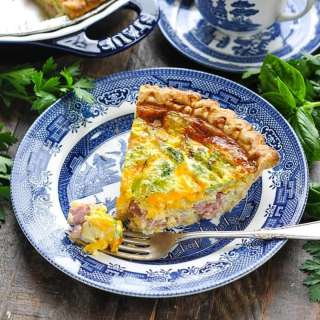 Ham and Broccoli Quiche