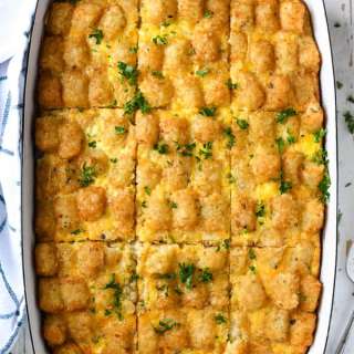 Tater Tot Breakfast Casserole