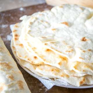 Flour Tortillas Made With Olive Oil