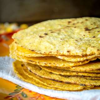 Corn Tortillas Using Homemade Masa Dough