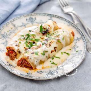 Canelones a la Dominicana [Recipe + Video] Dominican Cannelloni