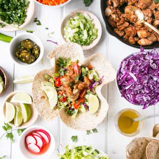 Fish Taco Salad Bowls