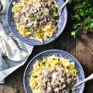 Ground Beef Stroganoff