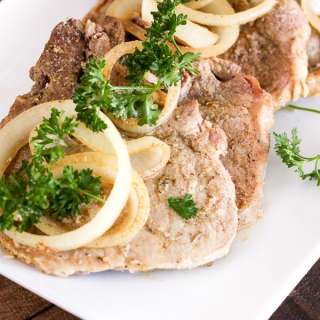 Crockpot Cuban Pork Chops