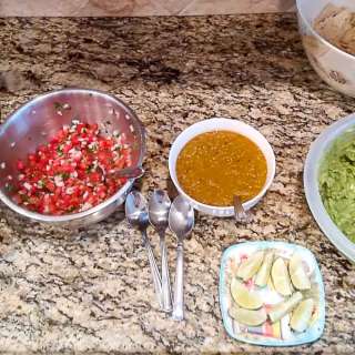Chicken Taco Bar for 12