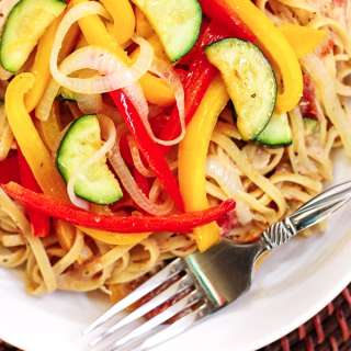 Summer Skillet Pasta with Chicken