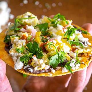 Easy Breakfast Tostadas