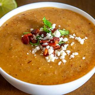 Potato Chipotle Soup (with Bacon!!)