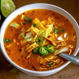 Vegetarian Tortilla Soup