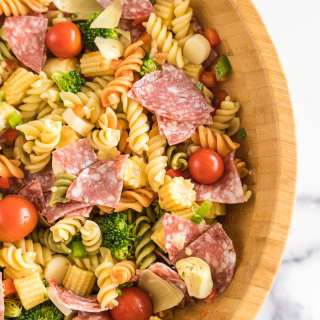Pasta Salad with Italian Dressing