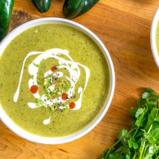 Roasted Poblano Soup