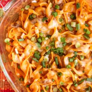 Cheesy Enchilada Casserole