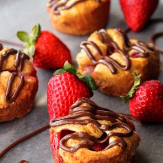 Chocolate Covered Strawberry Tarts