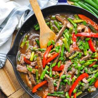 Asparagus and Beef Stir Fry