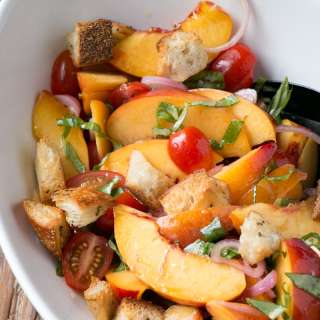 Nectarine Panzanella Salad