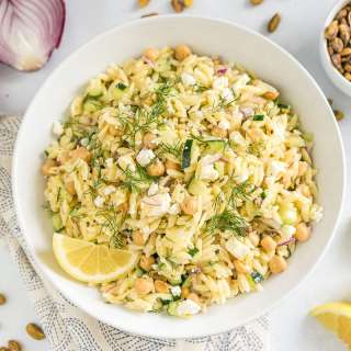 Lemon Orzo Salad