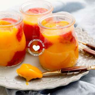 Helado de Potecito (Frozen Mango & Strawberry Jars)
