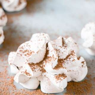 Triple Chocolate Meringue Cookies