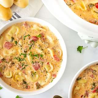 Creamy Tortellini Soup