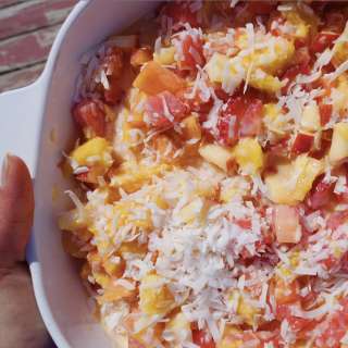 Sweetened Condensed Milk Fruit Salad