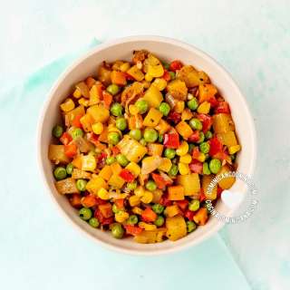 [Recipe + Video] Vegan Vegetable Mix Stuffing