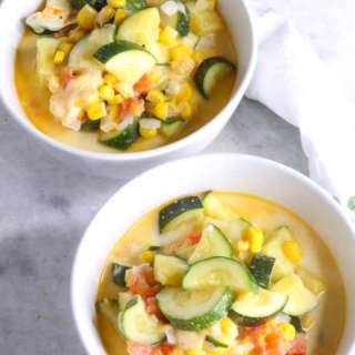 Calabacitas con Queso