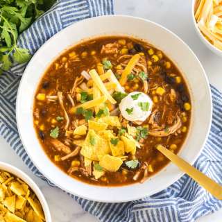 Crock Pot Chicken Taco Soup