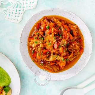 Berenjena Guisada [Recipe + Video] Stewed Eggplants