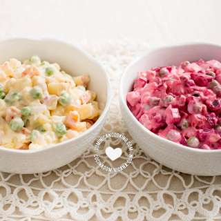 Ensalada Rusa or Mixta [Recipe + Video] Potato Salad 2 Ways