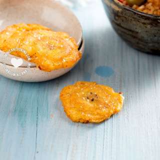 Tostones [Recipe + Video] Flattened Fried Plantains