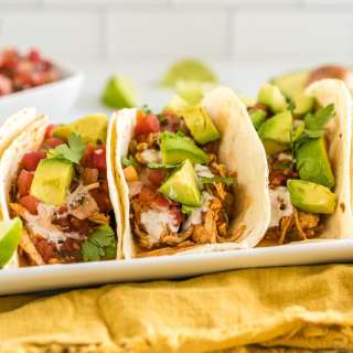 Crock Pot Chicken Tacos
