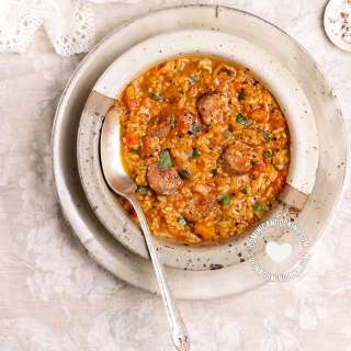 [Recipe] Asopao de longaniza (Rice and Sausage Stew)