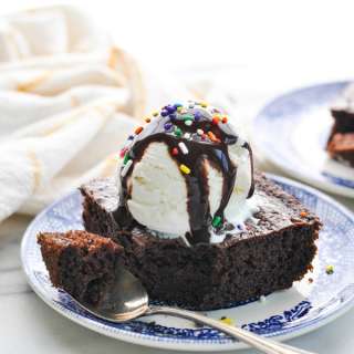 Greek Yogurt Chocolate Zucchini Cake